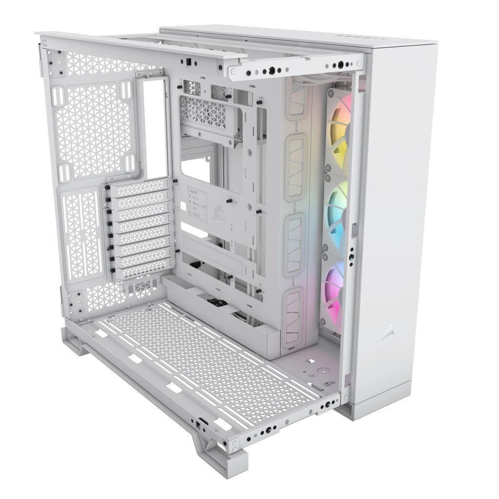 Corsair iCUE LINK 6500X RGB ATX Mid Tower Case in White