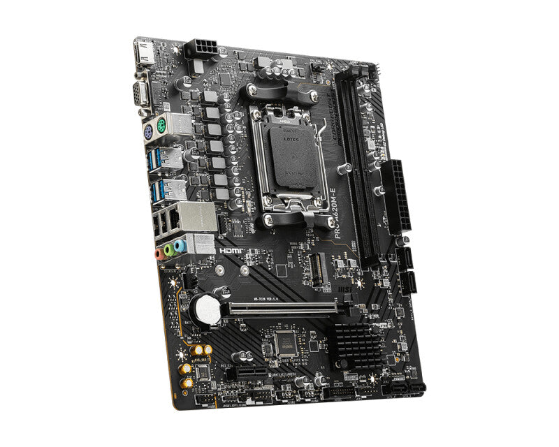 MSI PRO A620M-E mini ATX motherboard - AMD A620 Socket AM5