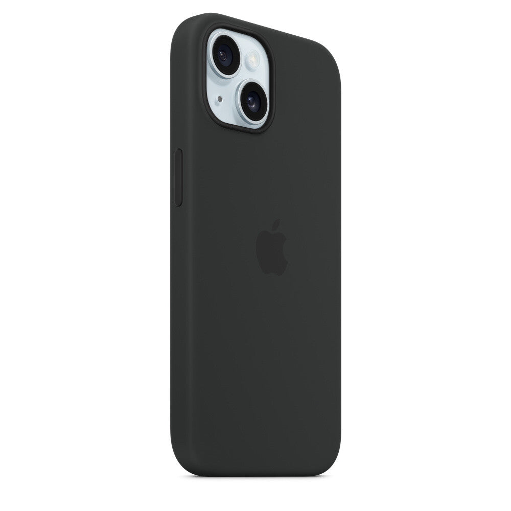 Apple MT0J3ZM/A - Silicone Case with MagSafe for iPhone 15 in Black