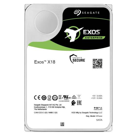 Seagate Enterprise Exos X18 - 7.2K RPM SAS 3.5&quot; HDD - 16 TB