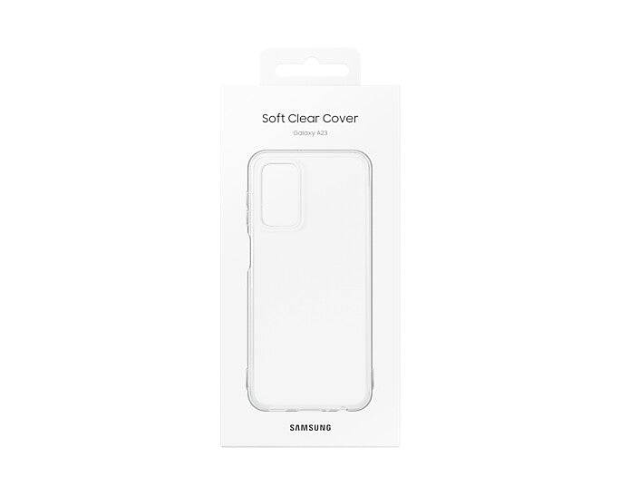 Samsung Soft Clear Cover for Galaxy A23 in Transparent