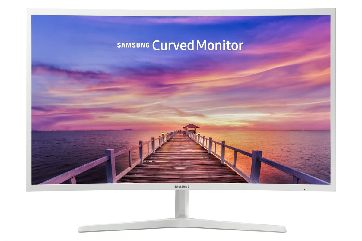 Samsung C32F395FWU 81.3 cm (32&quot;) 1920 x 1080 pixels Full HD LED White Monitor