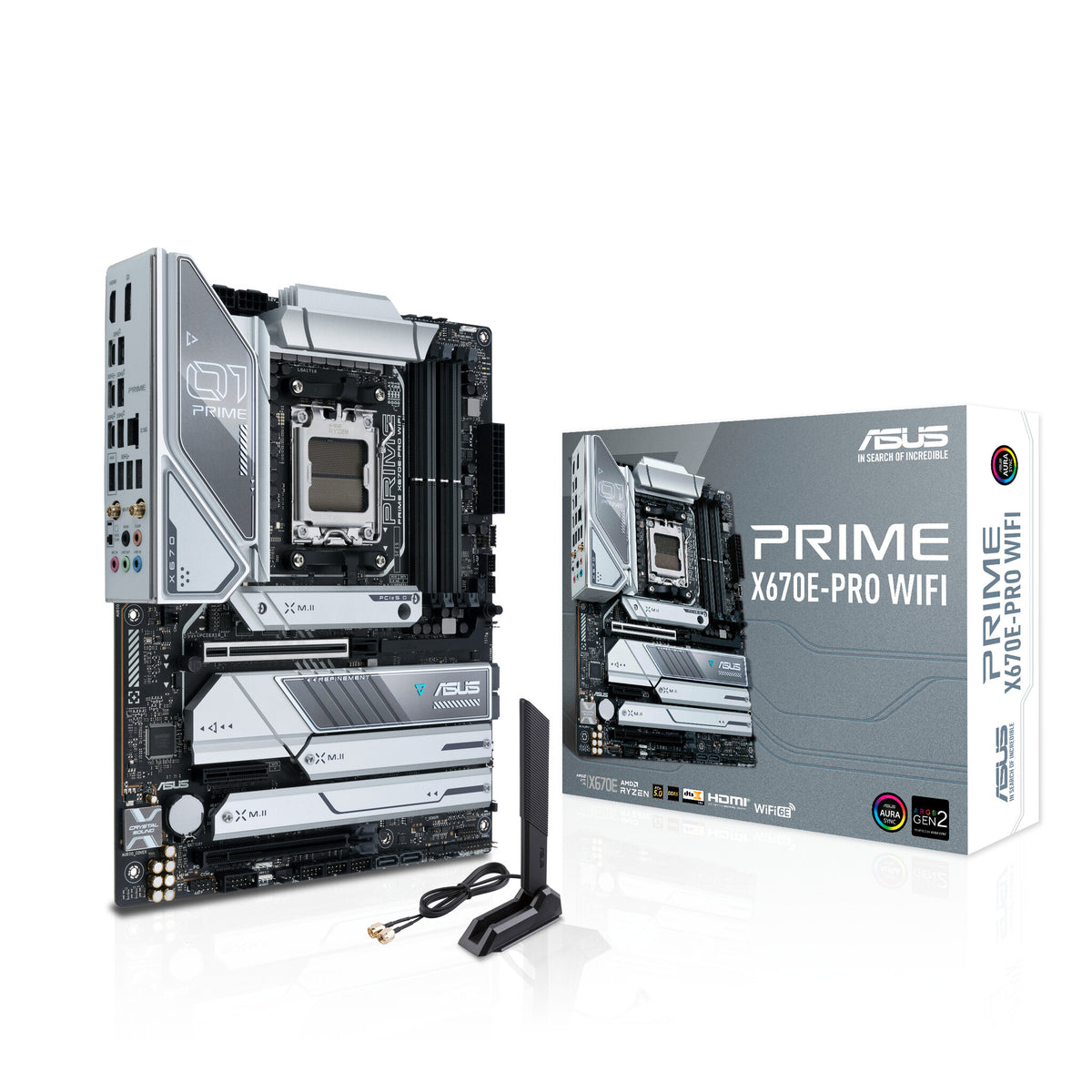 ASUS PRIME X670E-PRO WIFI - AMD X670 Socket AM5 - ATX motherboard