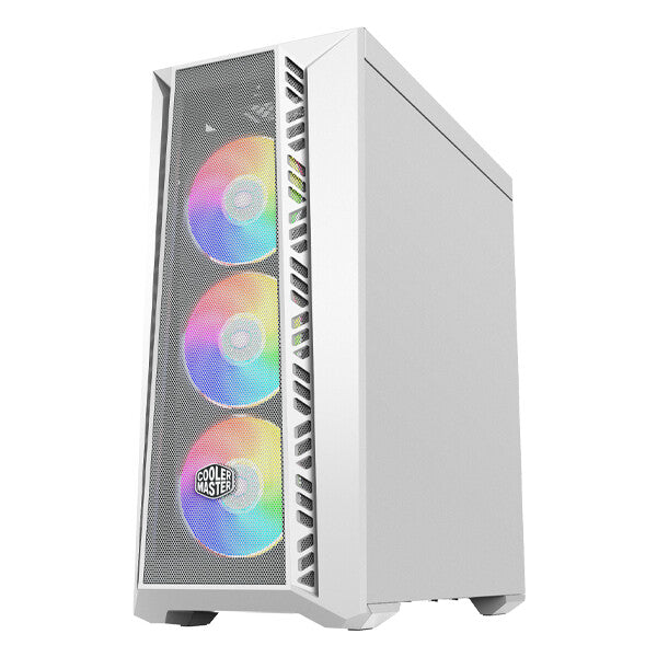 Cooler Master MasterBox 520 Mesh - ATX Mid Tower Case in White