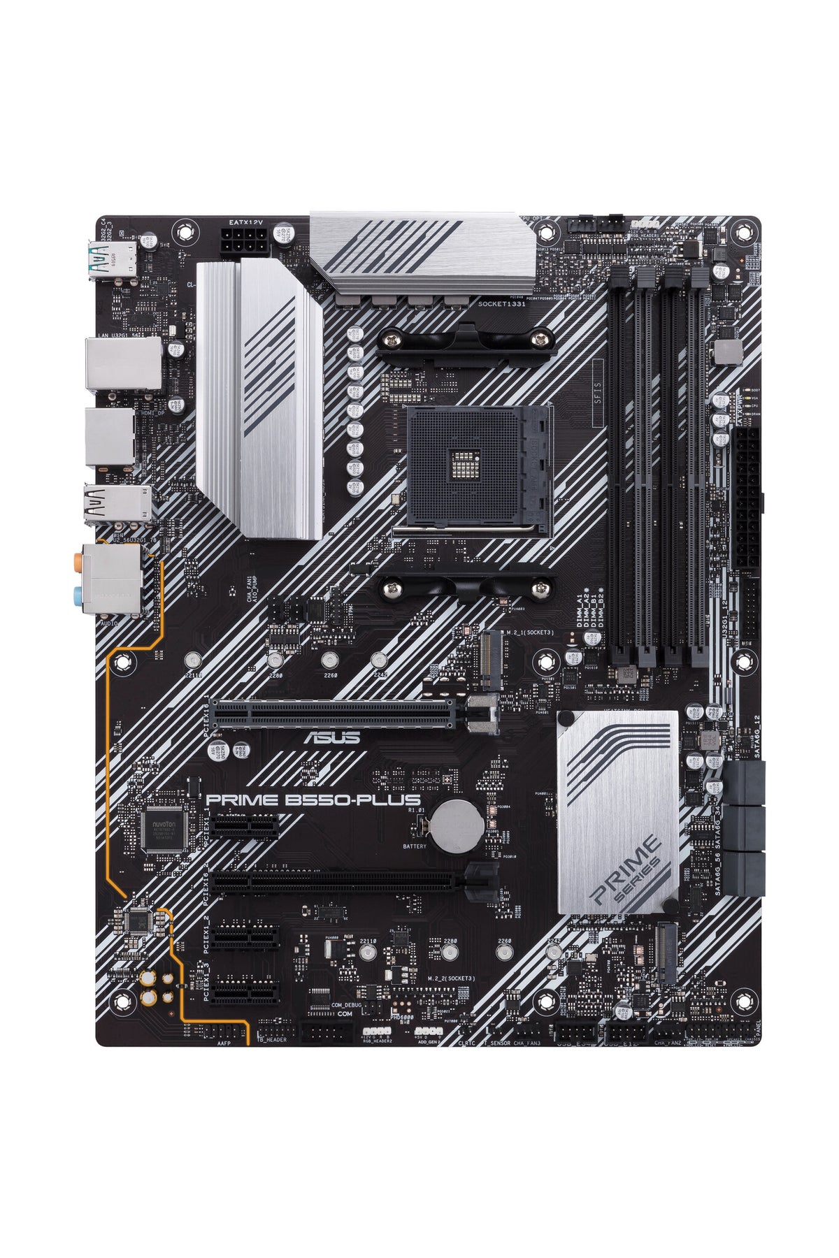 ASUS PRIME B550-PLUS ATX motherboard - AMD B550 Socket AM4