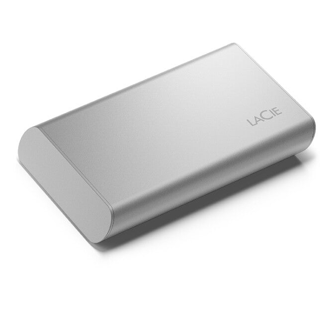 LaCie Portable -  USB Type-C External SSD in Silver - 500 GB