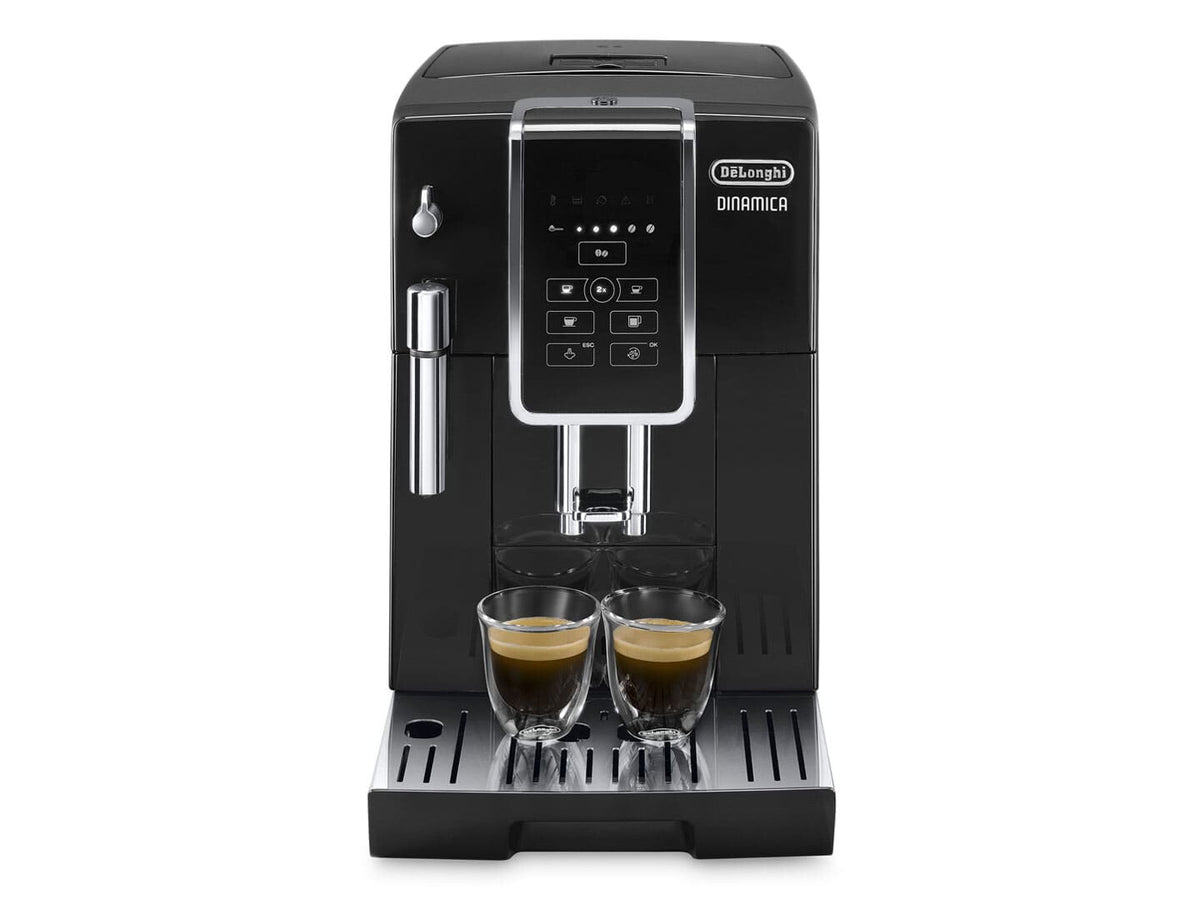 De&#39;Longhi Dinamica ECAM350.15.B - Bean to Cup Coffee Machine in Black