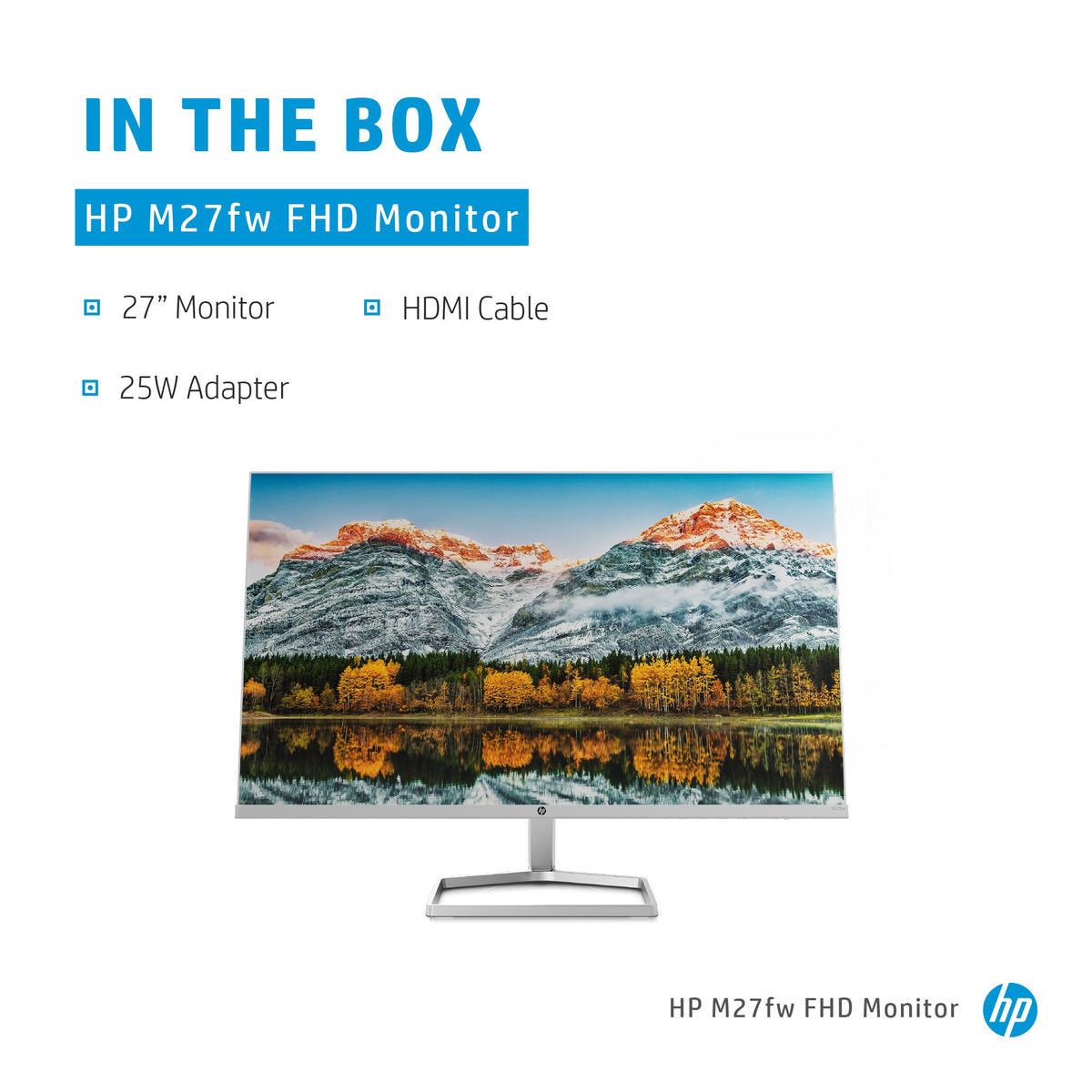 HP M27FW - 68.6 cm (27&quot;) 1920 x 1080p Full HD Monitor