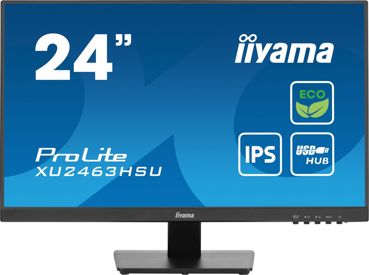 iiyama ProLite XU2463HSU-B1 computer monitor 60.5 cm (23.8&quot;) 1920 x 1080 pixels Full HD LED