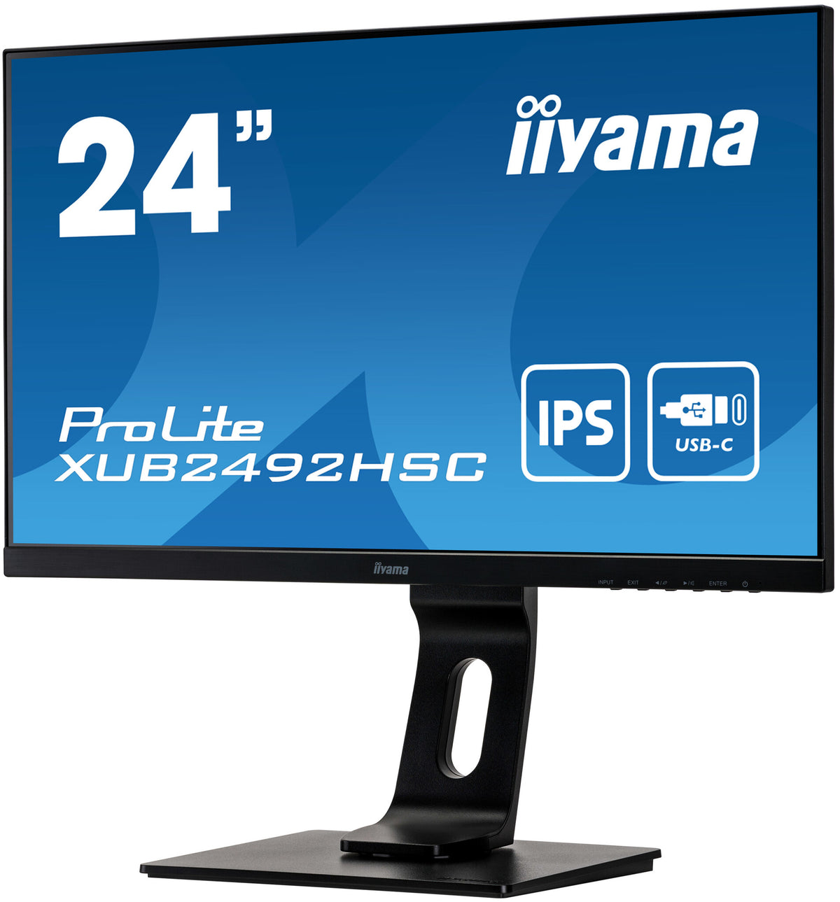 iiyama ProLite XUB2492HSC-B1 - 60.5 cm (23.8&quot;) - 1920 x 1080 pixels FHD LCD Monitor