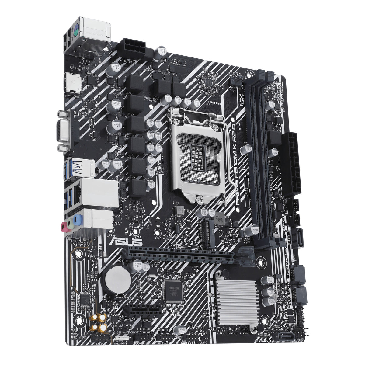 ASUS PRIME H510M-K R2.0 micro ATX motherboard - Intel H510 LGA 1200