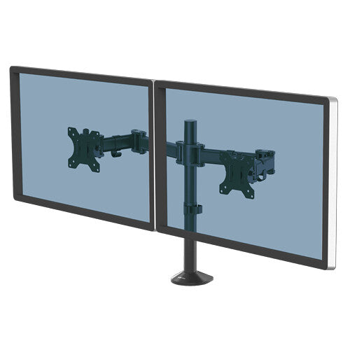 Fellowes Reflex Dual Monitor Arm - 8502601 - Desk monitor mount for upto 68.6 cm (27&quot;)