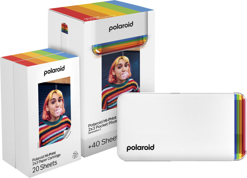 Polaroid Hi-Print (Gen 2) Pocket Printer in White