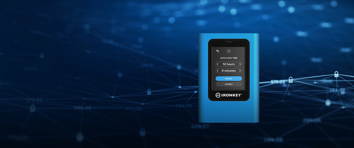 Kingston Technology IronKey Privacy Vault 80ES - Encrypted External SSD -  1.92 TB