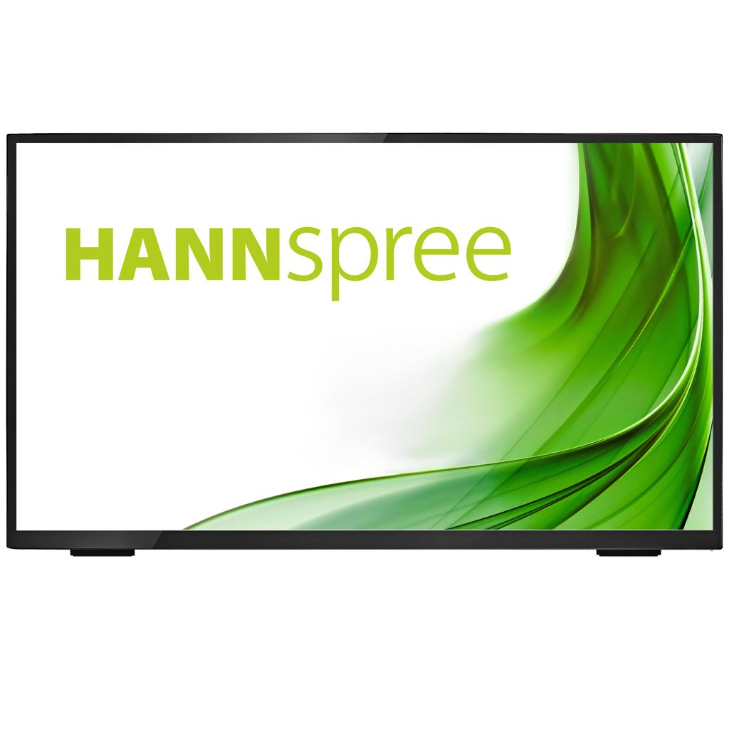 Hannspree HT248PPB Computer Monitor 60.5 cm (23.8&quot;) 1920 x 1080 pixels Full HD LED Touchscreen Tabletop Black