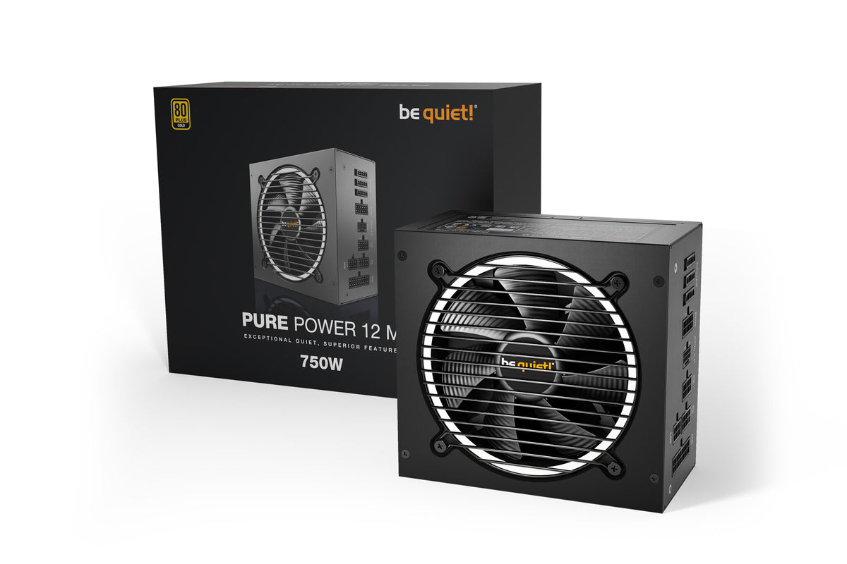 be quiet! Pure Power 12 M - 750W 80+ Gold Fully Modular Power Supply Units