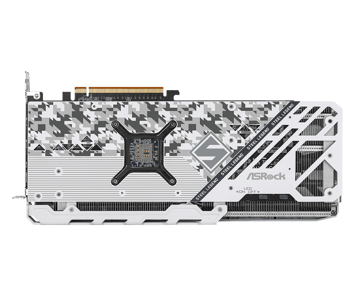 Asrock Steel Legend - AMD 12 GB GDDR6 Radeon RX 7700 XT graphics card