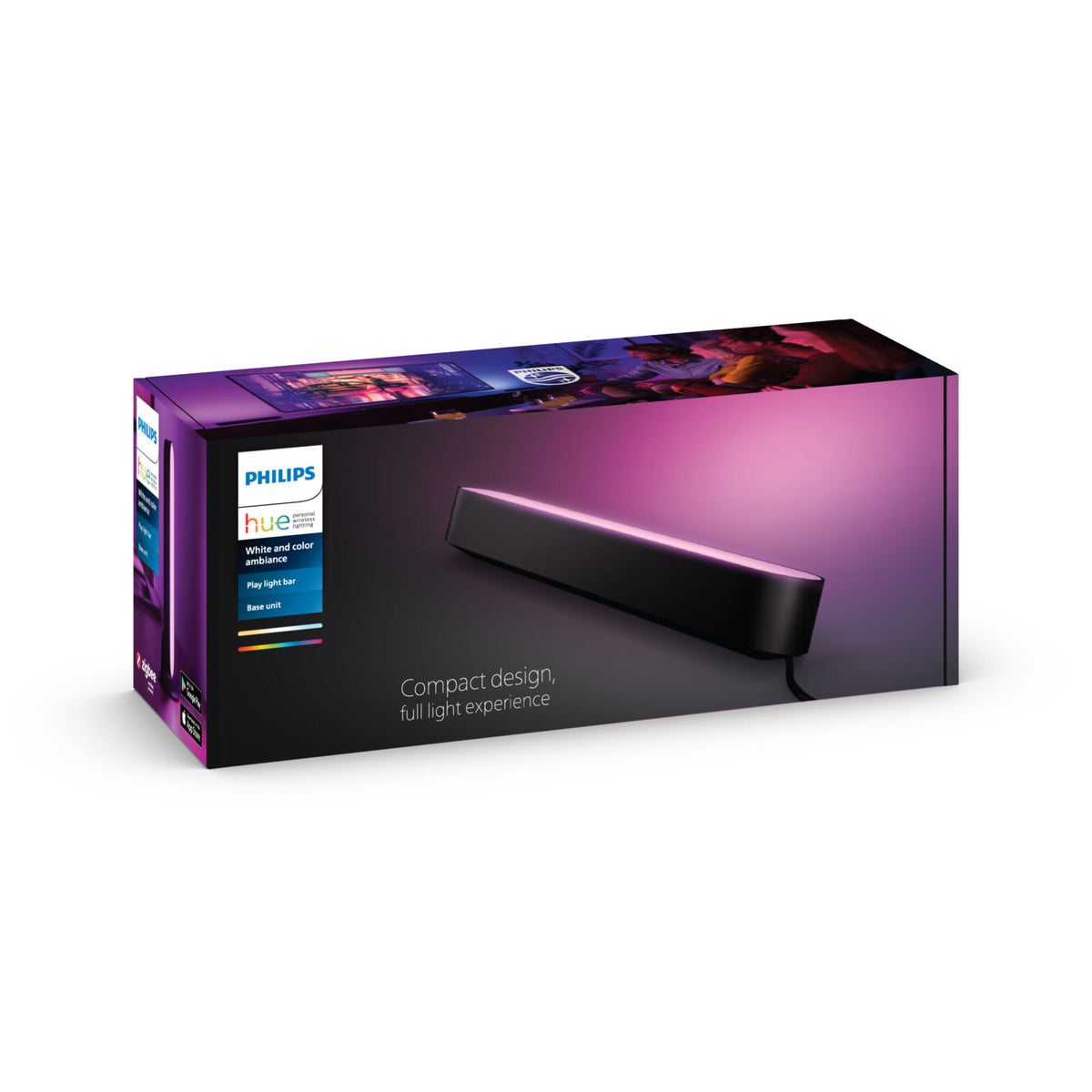 Philips Hue Play light bar in Black - White and colour ambience (Pack of 1)