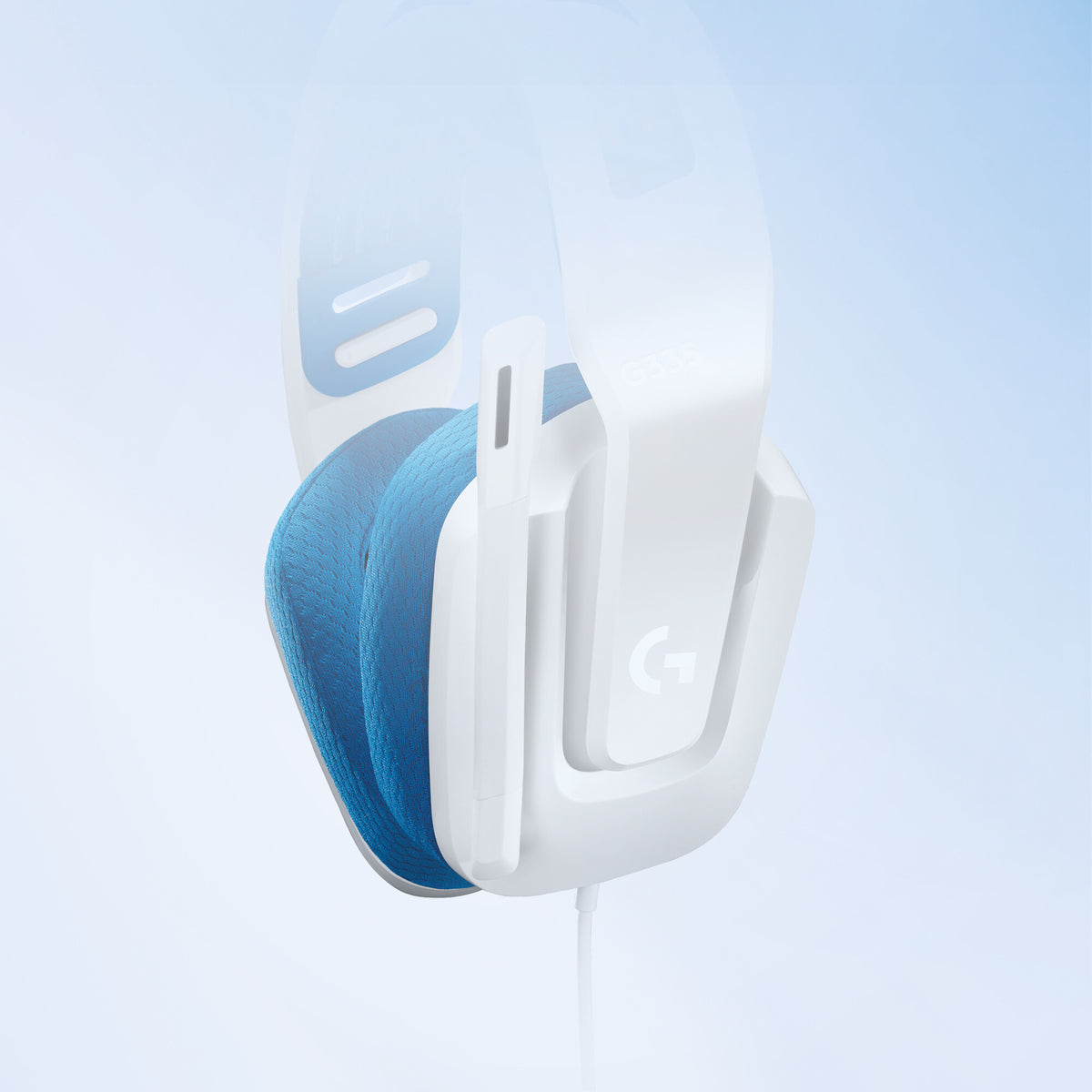 Logitech G - G335 Wired Gaming Headset in White