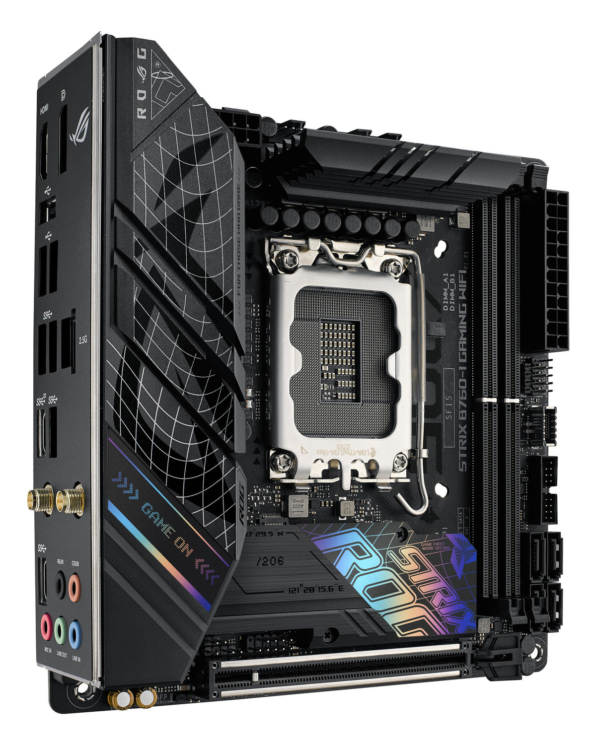 ASUS ROG STRIX B760-I GAMING WIFI mini ITX Motherboard - Intel B760 LGA 1700