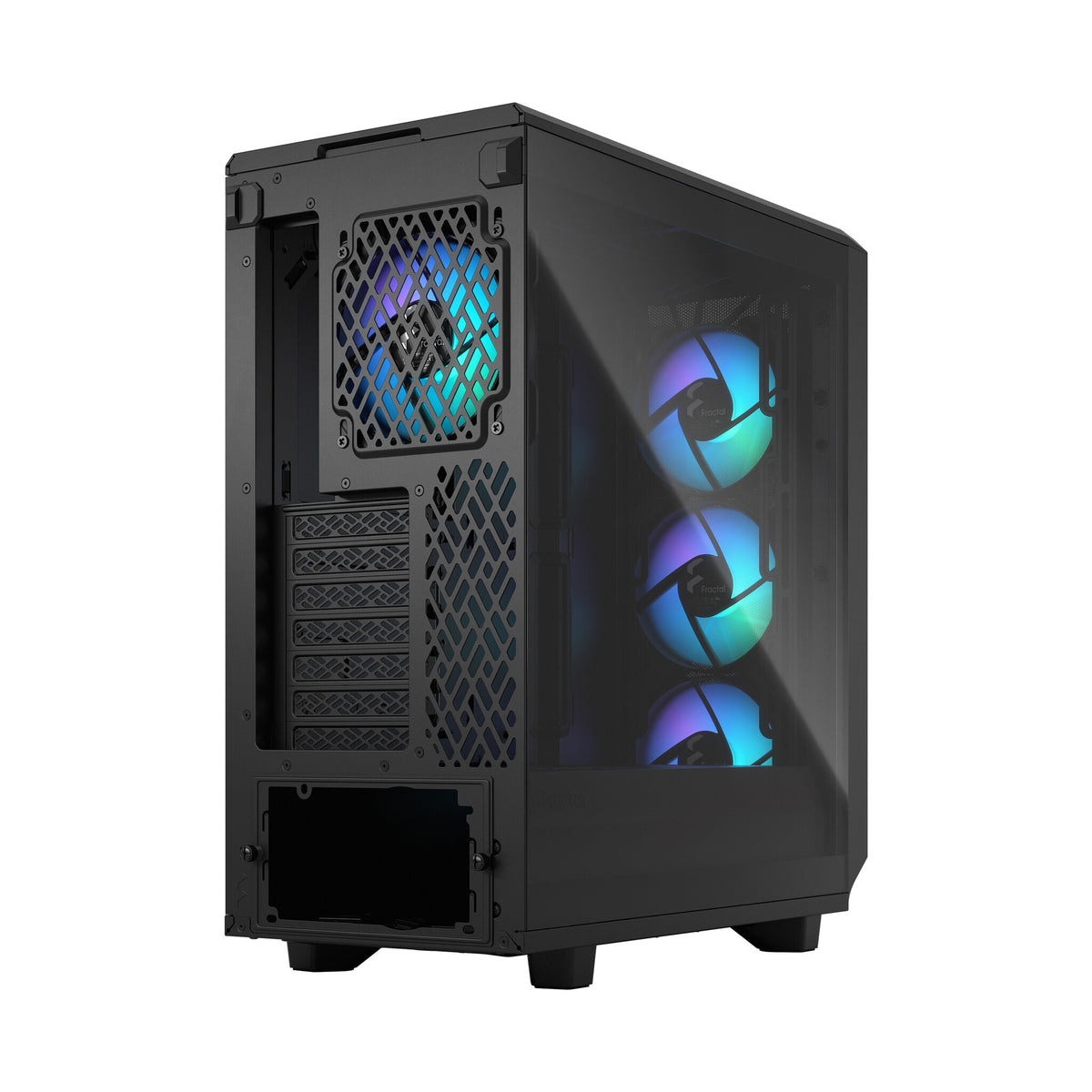 Fractal Design Meshify 2 Compact RGB - ATX Mid Tower Case in Black