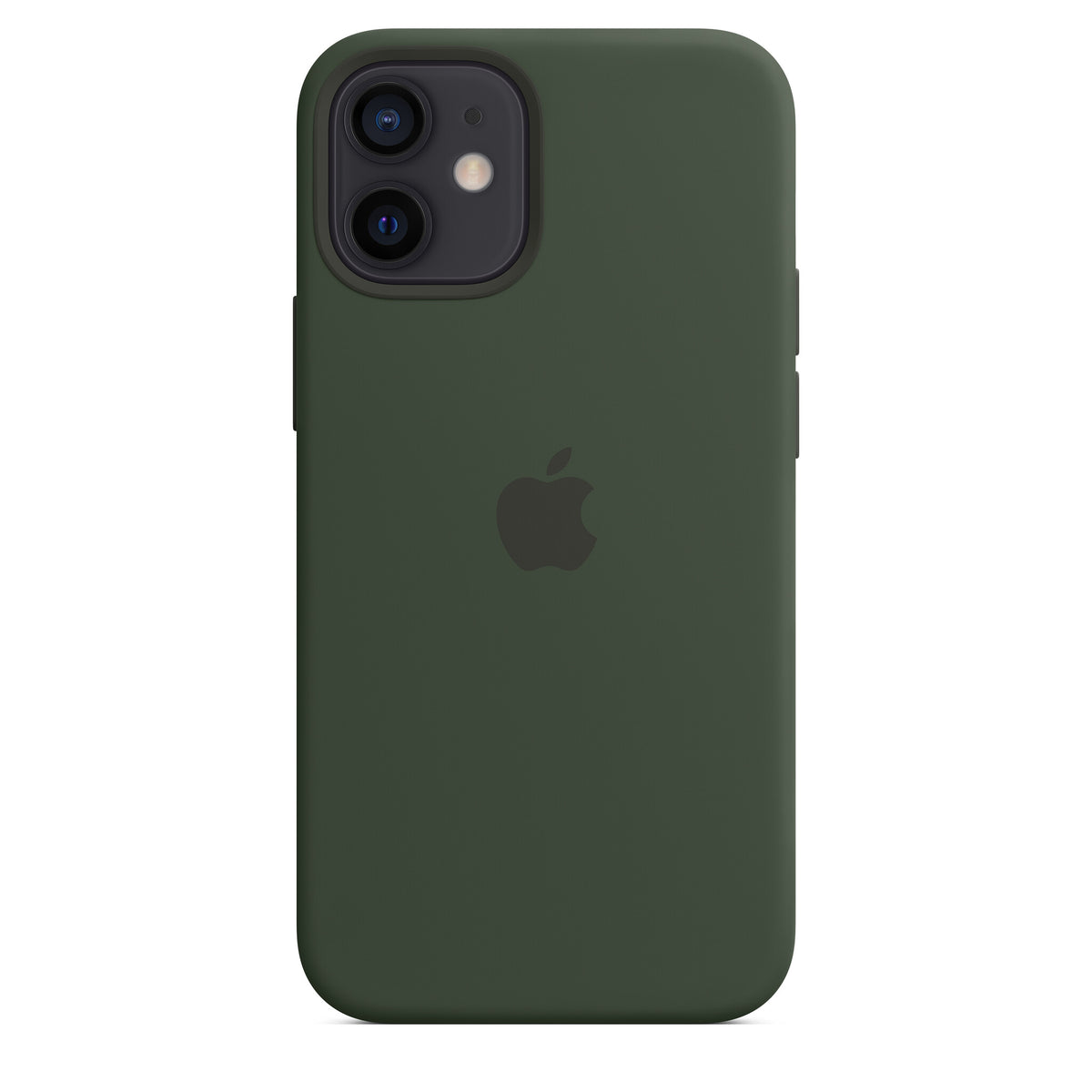 Apple iPhone 12 mini Silicone Case with MagSafe in Cypress Green
