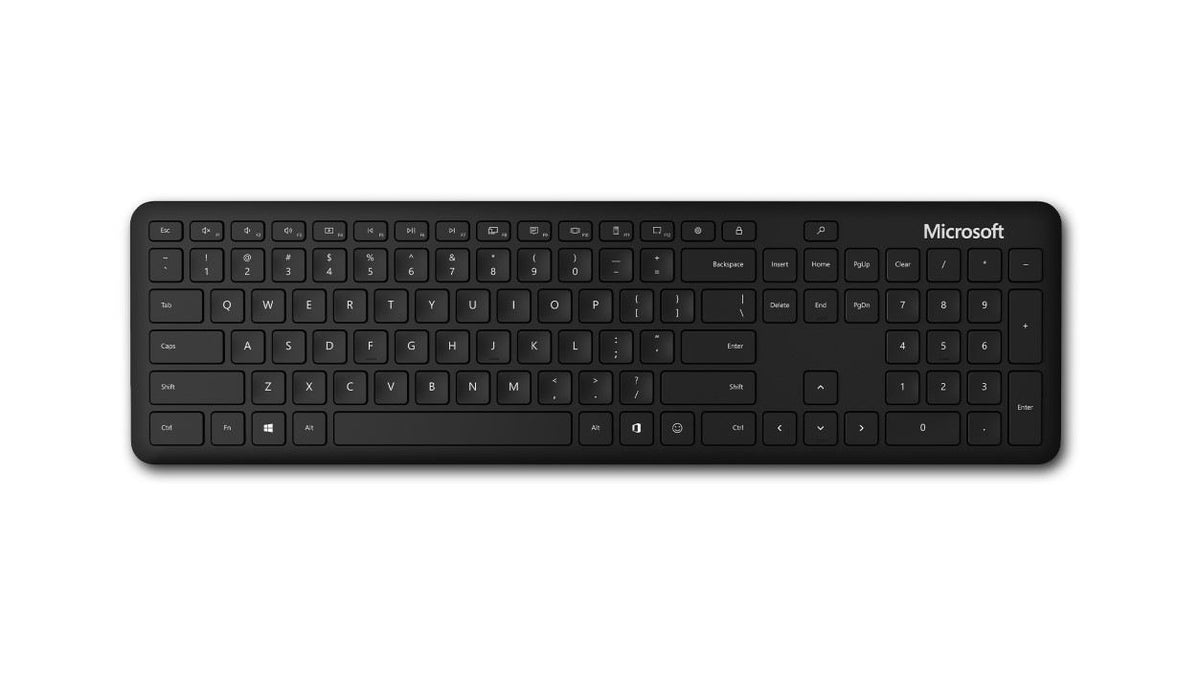 Microsoft QSZ-00004 keyboard Bluetooth QWERTY English Black