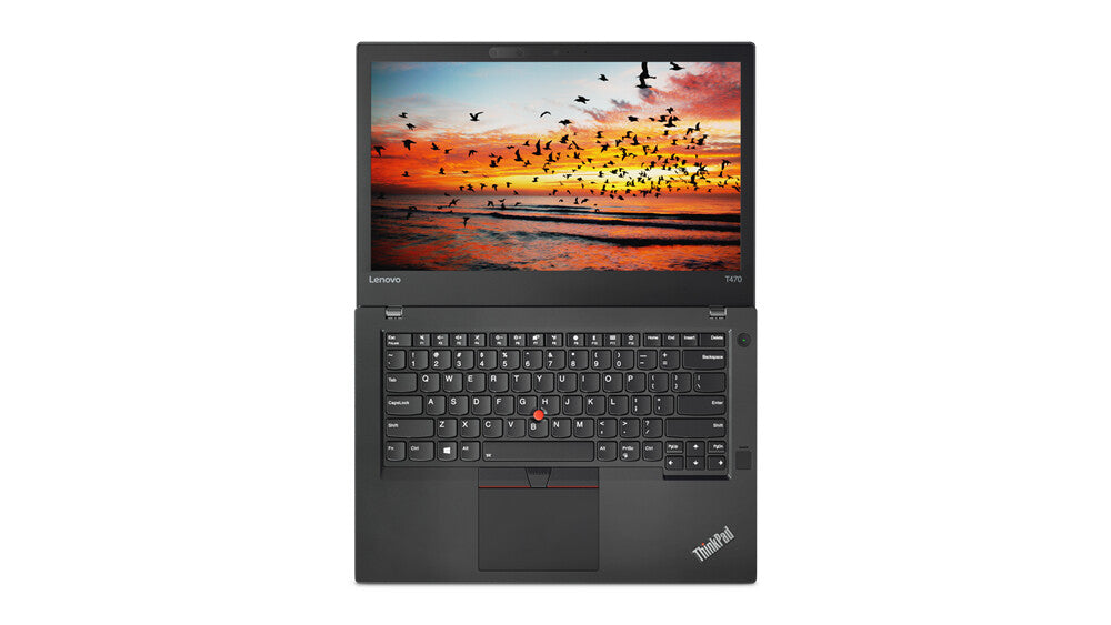 Lenovo ThinkPad T470 Laptop - 35.6 cm (14&quot;) - Intel® Core™ i5-7200U - 8 GB DDR4-SDRAM - 256 GB SSD - Wi-Fi 5 - Windows 10 Pro - Black - Refurbished