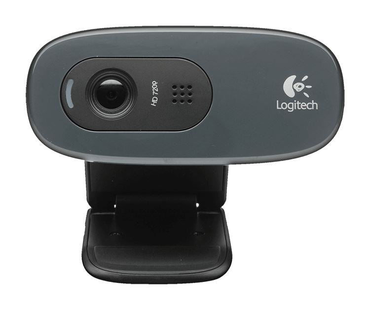 Logitech HD C270 webcam 3 MP 1280 x 720 pixels USB 2.0 Black, Grey