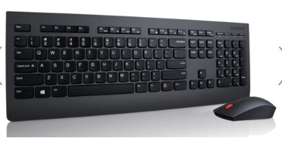 Lenovo Professional RF Wireless Keyboard (QWERTY US) and Mouse Combo in Black