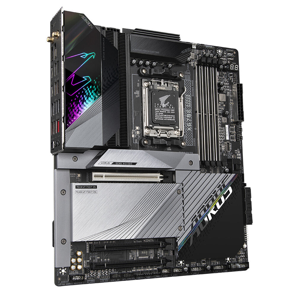 Gigabyte X670E AORUS MASTER (REV. 1.0) - AMD X670 Socket AM5 ATX motherboard