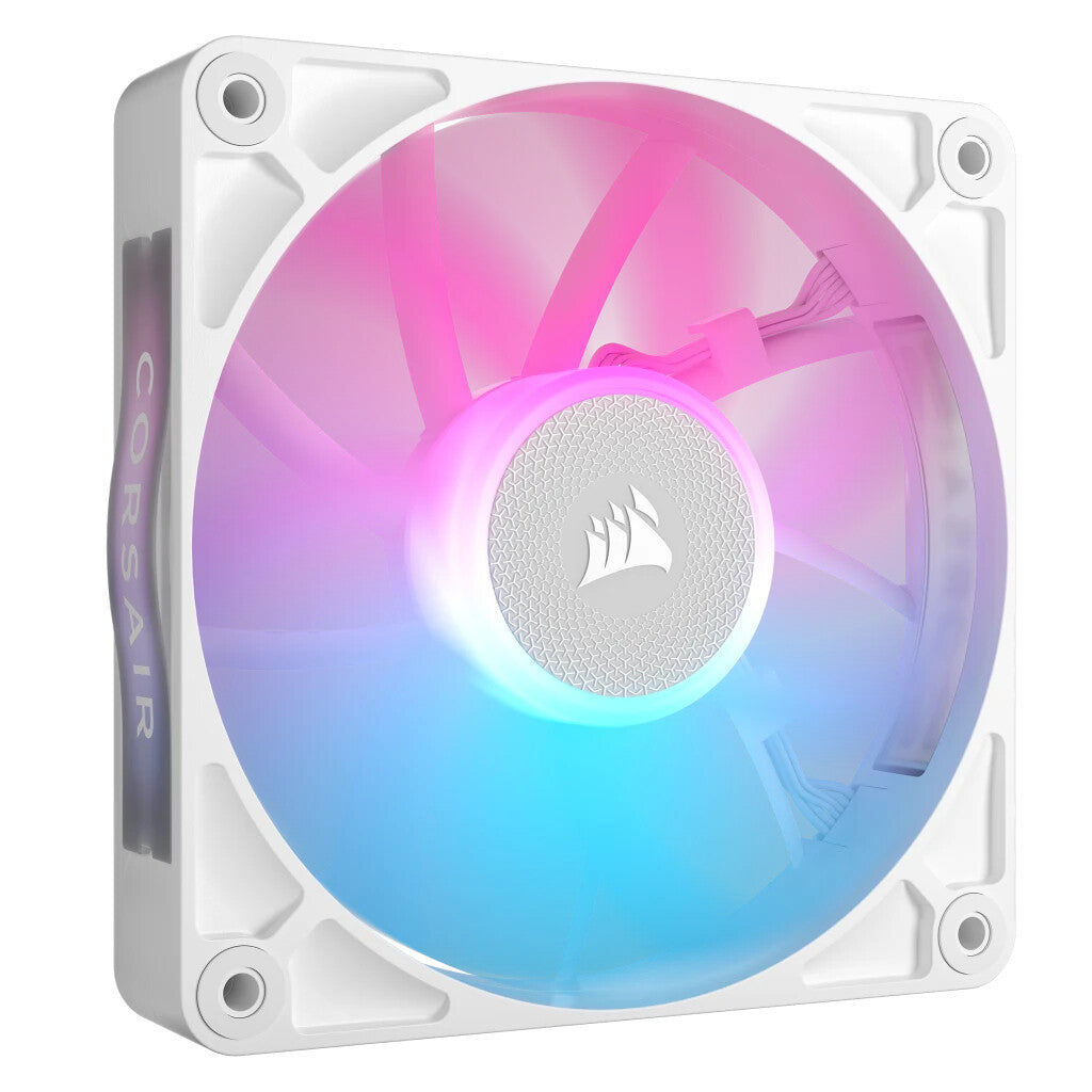 Corsair iCUE LINK RX120 RGB - Computer Case Fan in White - 120mm
