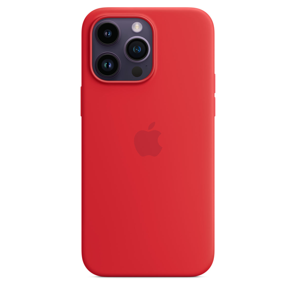 Apple MPTR3ZM/A - Silicone Case with MagSafe for iPhone 14 Pro Max in (PRODUCT)RED