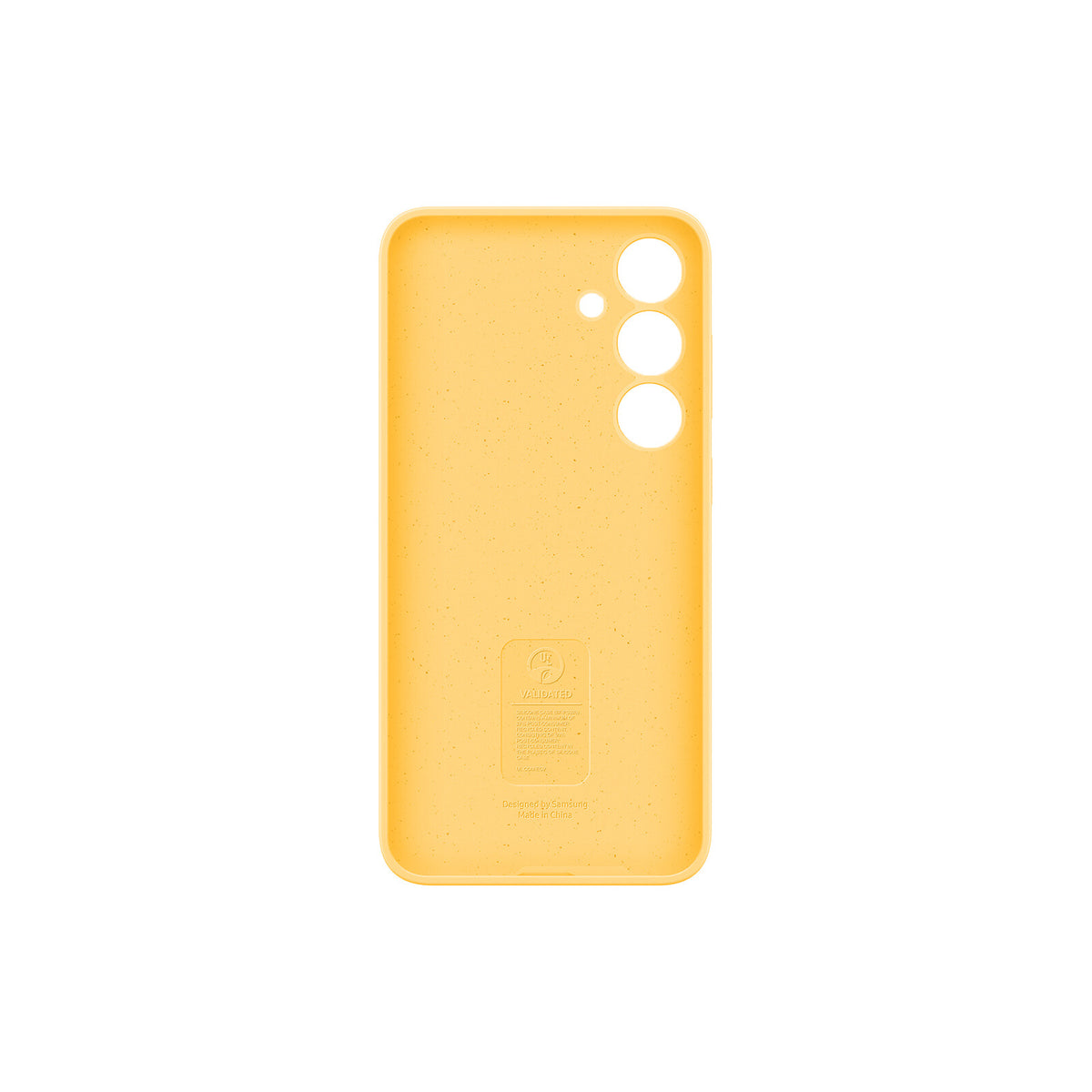 Samsung Silicone Case for Galaxy S24+ in Yellow