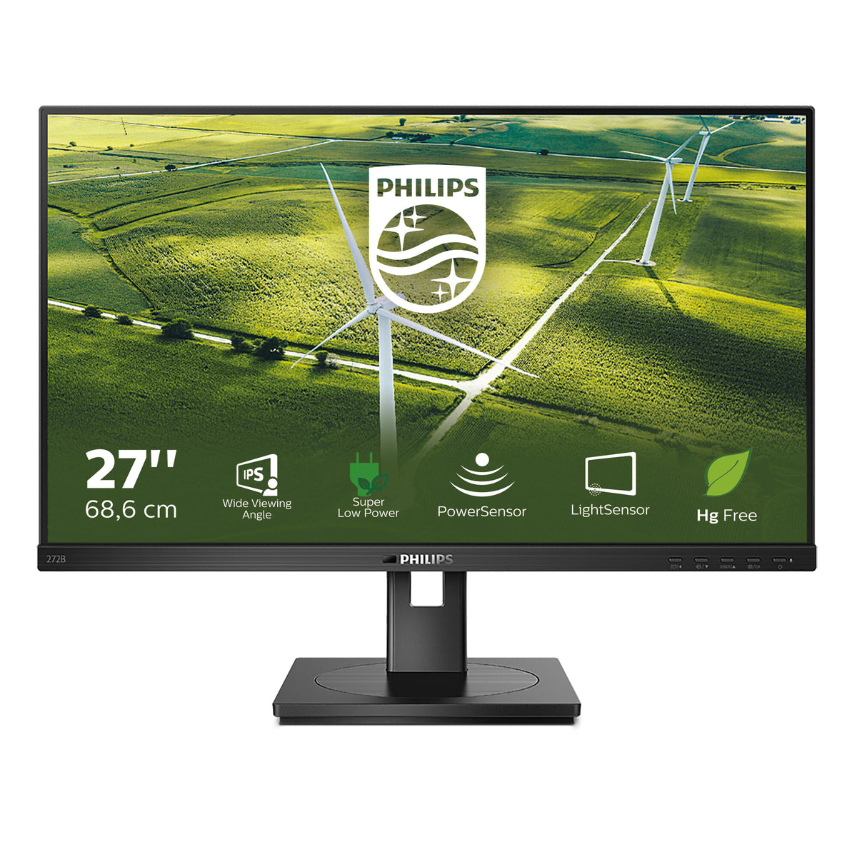 Philips B Line 272B1G/00 - 68.6 cm (27&quot;) - 1920 x 1080 pixels FHD LED Monitor