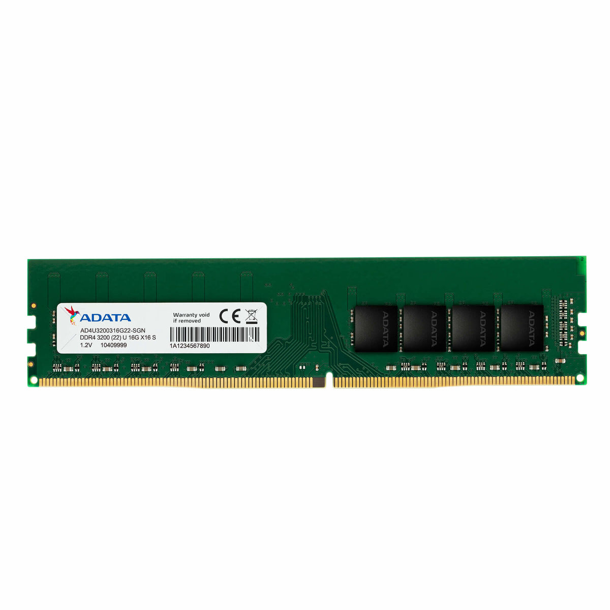 ADATA - 16 GB 1 x 16 GB DDR4 3200 MHz memory module