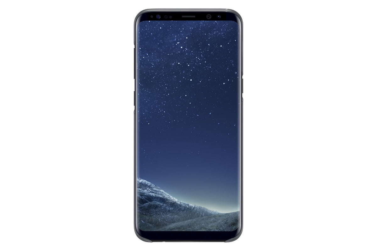 Samsung Clear Cover for Galaxy S8+ in Black
