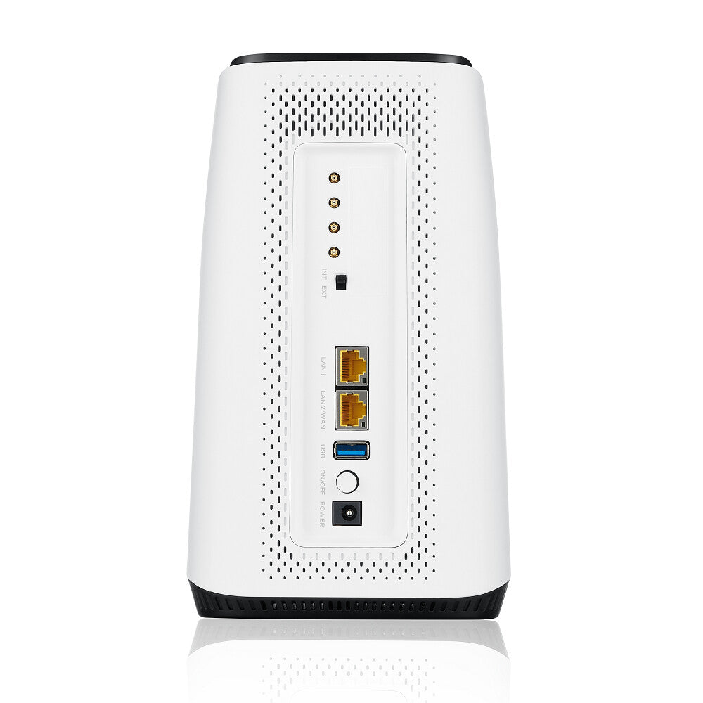 Zyxel FWA510 - Multi-Gigabit Ethernet Tri-band (2.4 GHz / 5 GHz / 5 GHz) 5G wireless router in Black / White