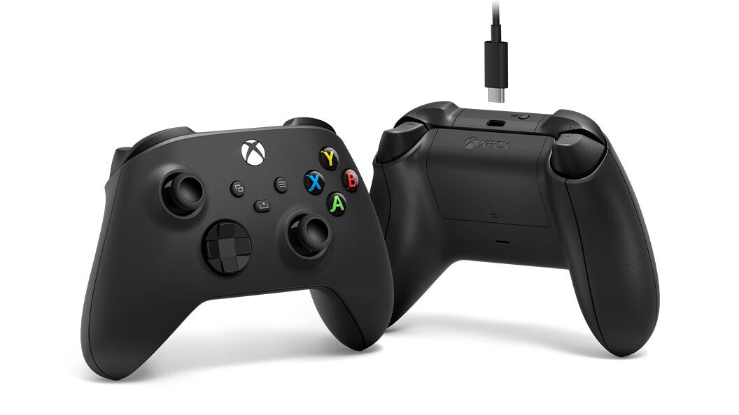 Microsoft Xbox Wireless Controller + USB-C Cable in Black