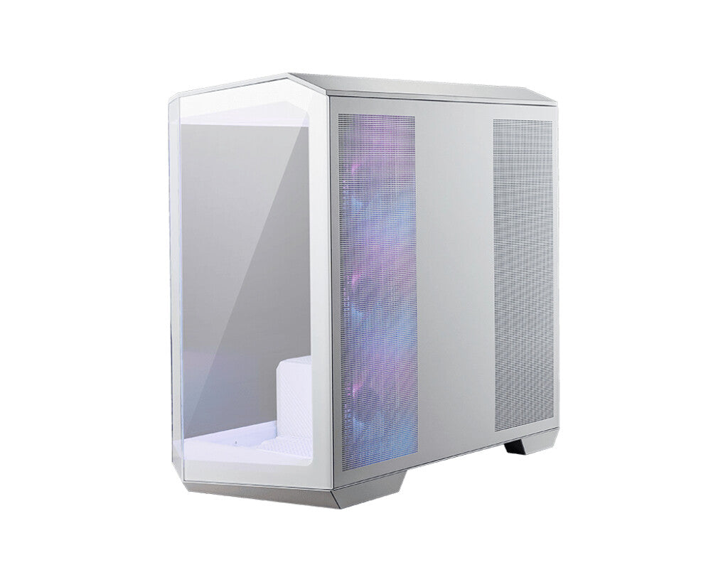 MSI MAG PANO M100R PZ - MicroATX Mid Tower Case in White