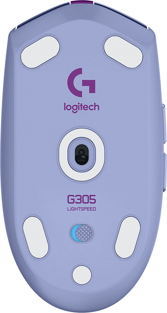 Logitech G - G305 LIGHTSPEED Wireless RF Wireless + Bluetooth Optical Gaming Mouse in Lilac - 12,000 DPI