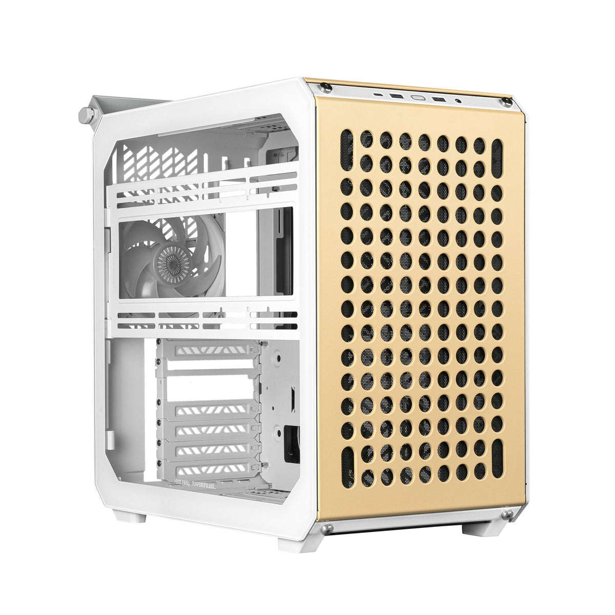 Cooler Master QUBE 500 Flatpack - ATX Mid Tower Case in Macaron Edition
