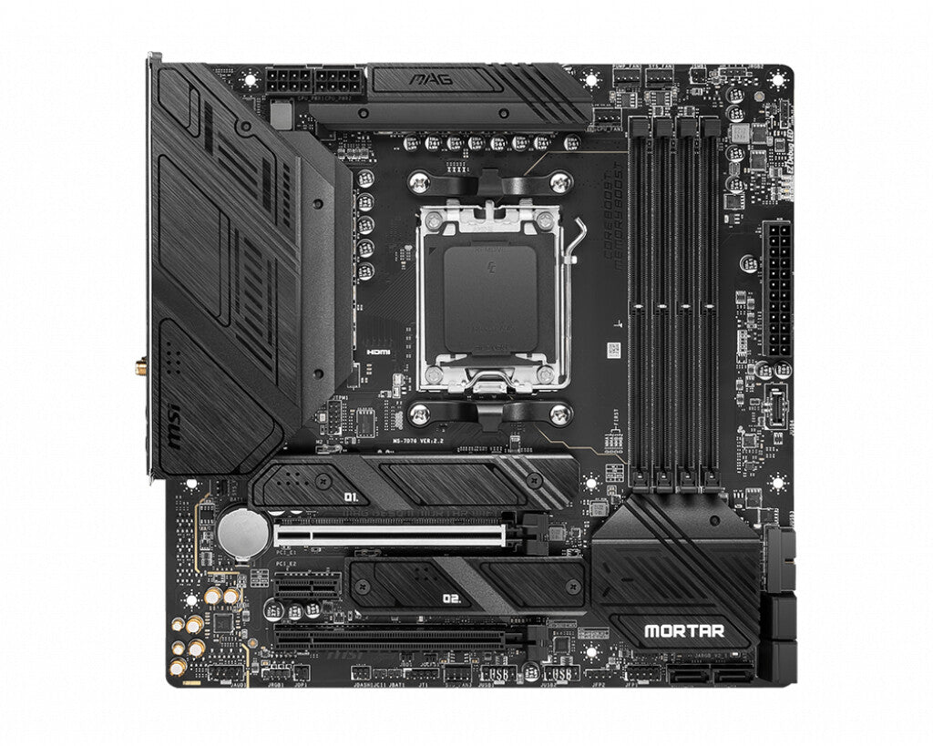 MSI MAG B650M MORTAR WIFI micro ATX motherboard - AMD B650 Socket AM5