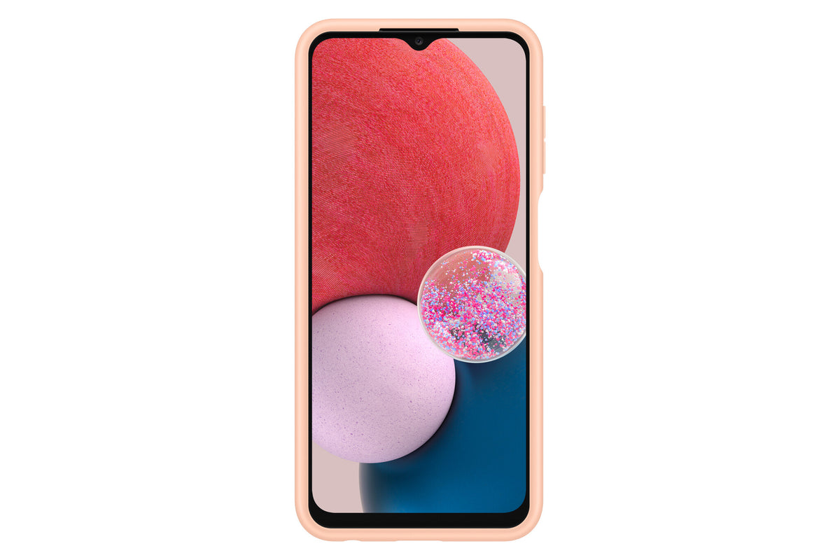 Samsung Card Slot Cover for Galaxy A13 in Peach