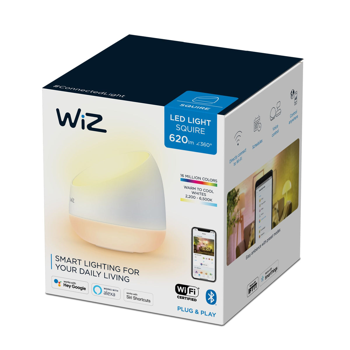 WiZ Squire -  Wi-Fi/Bluetooth Smart Table Lamp