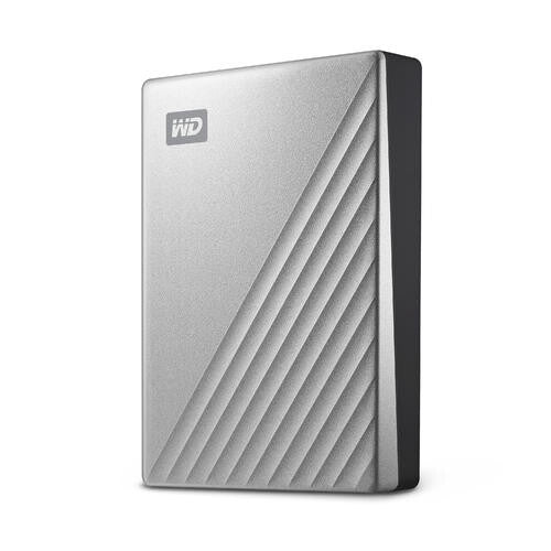 Western Digital My Passport Ultra - External Hard Drive in Silver - 1 TB