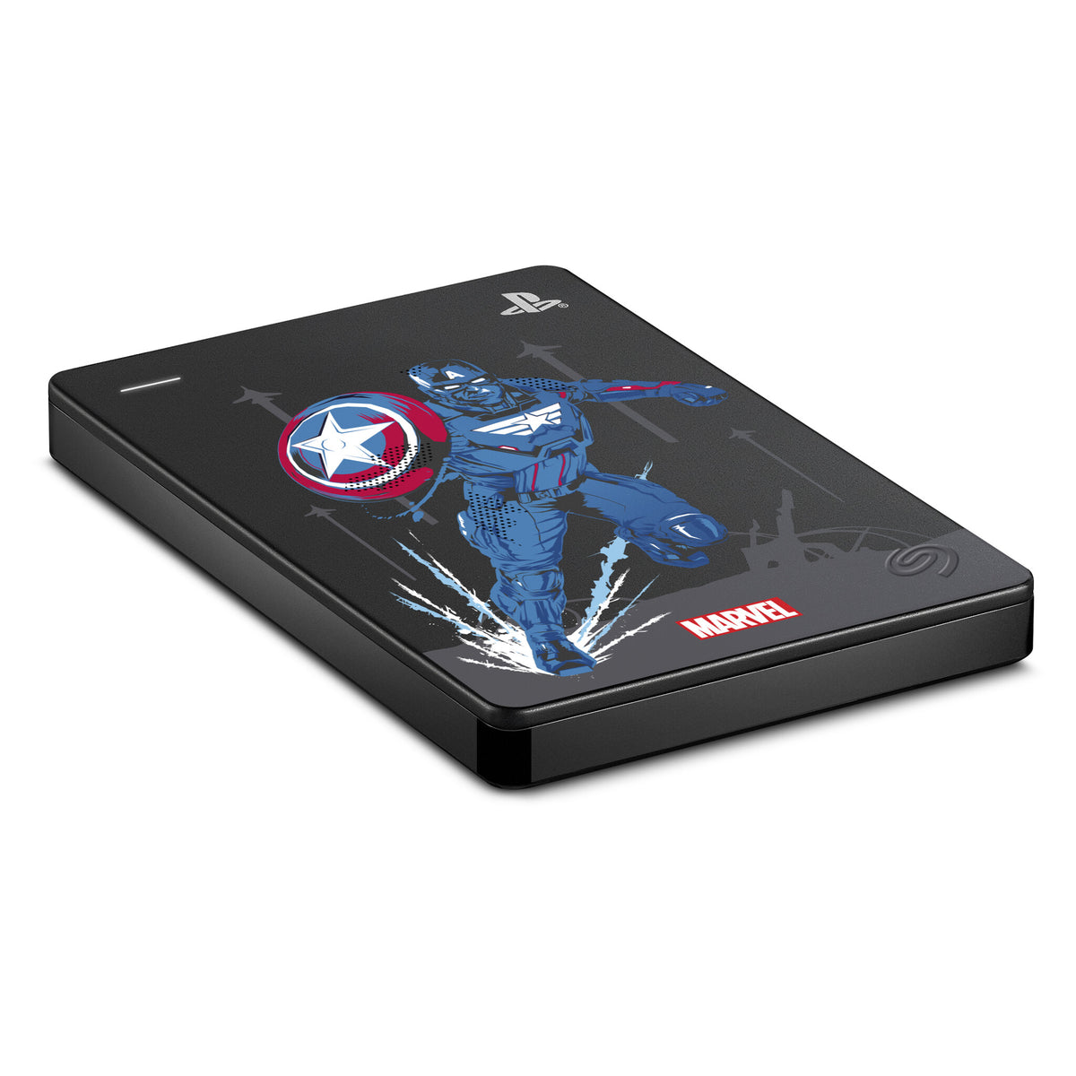 Seagate Game Drive for PS4 - Marvels Avengers Captain America Special Edition - External HDD - 2 TB