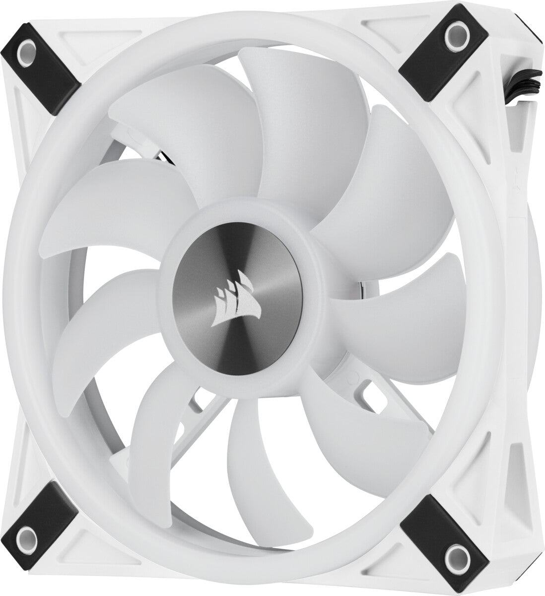 Corsair iCUE QL120 - Computer Case Fan in White - 120mm (Pack of 3)