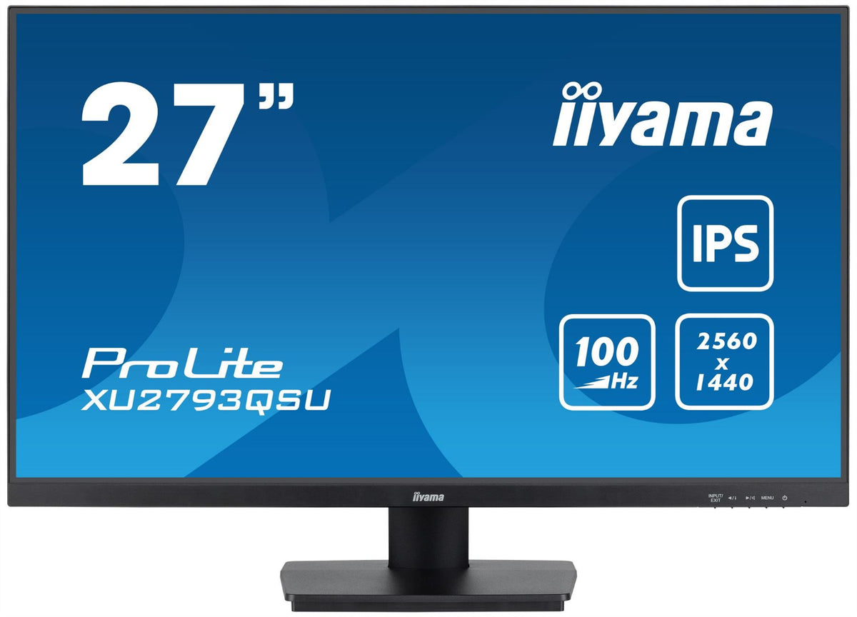 iiyama ProLite XU2793QSU-B7 - 68.6 cm (27&quot;) - 2560 x 1440 pixels WQHD LED Monitor