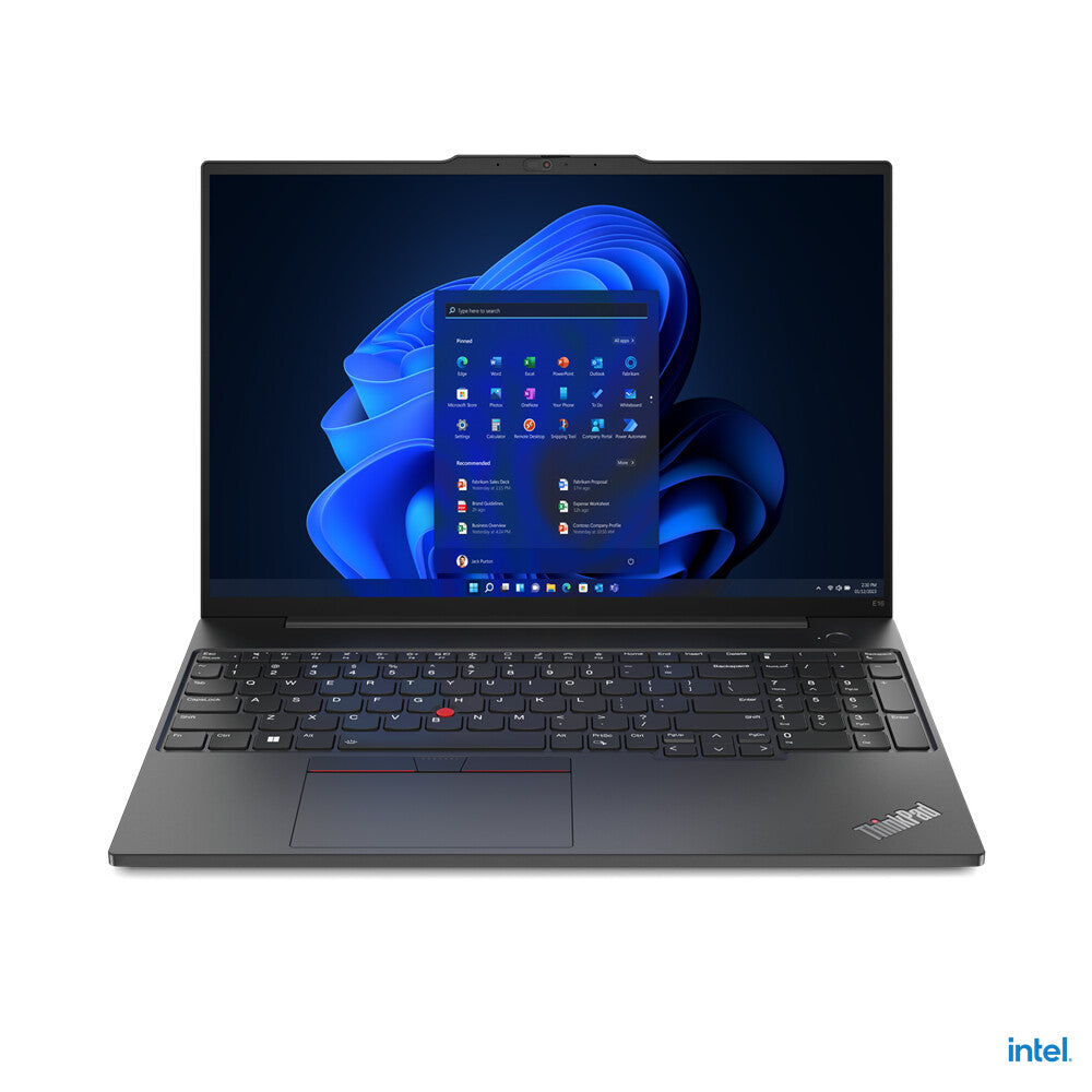 Lenovo ThinkPad E16 Laptop - 40.6 cm (16&quot;) - Intel® Core™ i7-1355U - 16 GB DDR4-SDRAM - 512 GB SSD - Wi-Fi 6 - Windows 11 Pro - Black